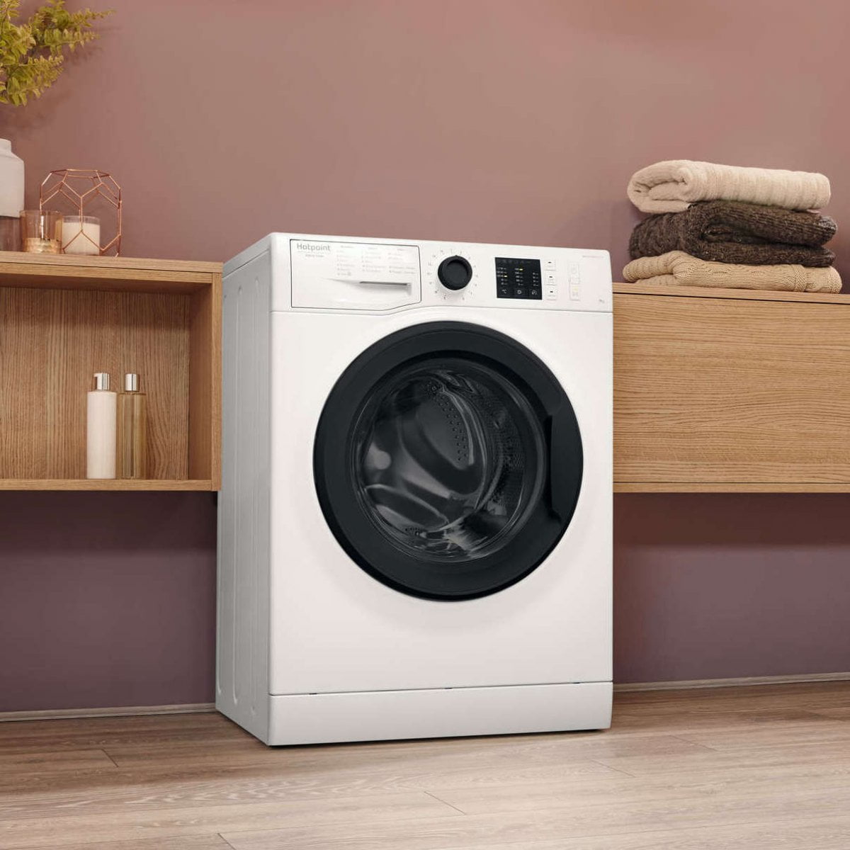  Lave-linge Hublot - 7kg - A+++ HOTPOINT NCOM10743BFR