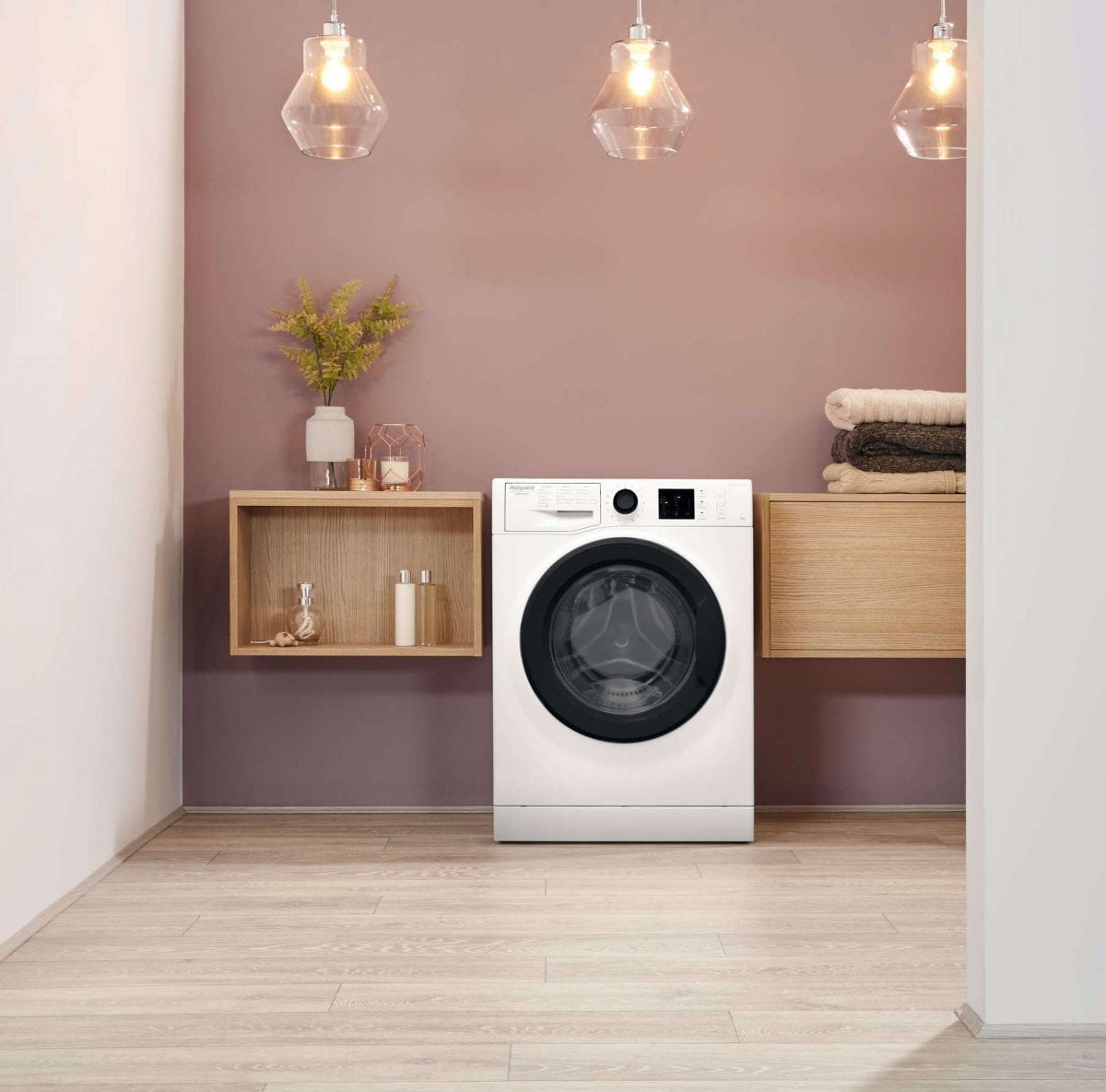  Lave-linge Hublot - 7kg - A+++ HOTPOINT NCOM10743BFR