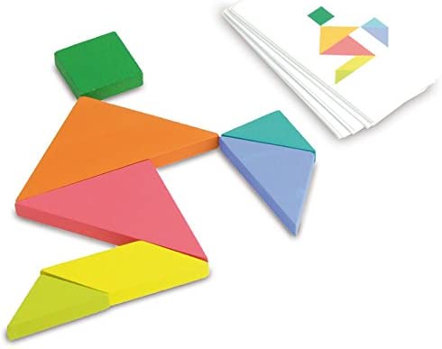  Jeu Tangram Battle - 100 Modèles - Casse-Tête Chinois