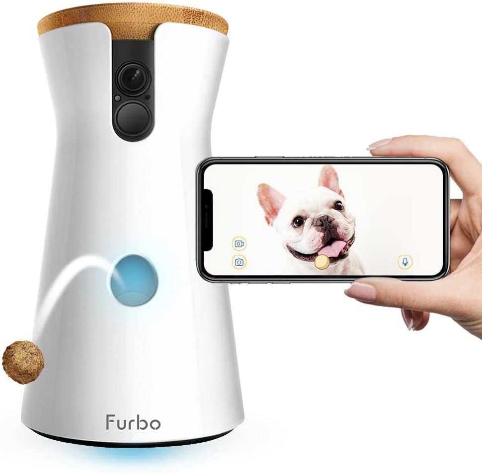  Distributeur de friandises connecté avec caméra pour chien - Furbo
