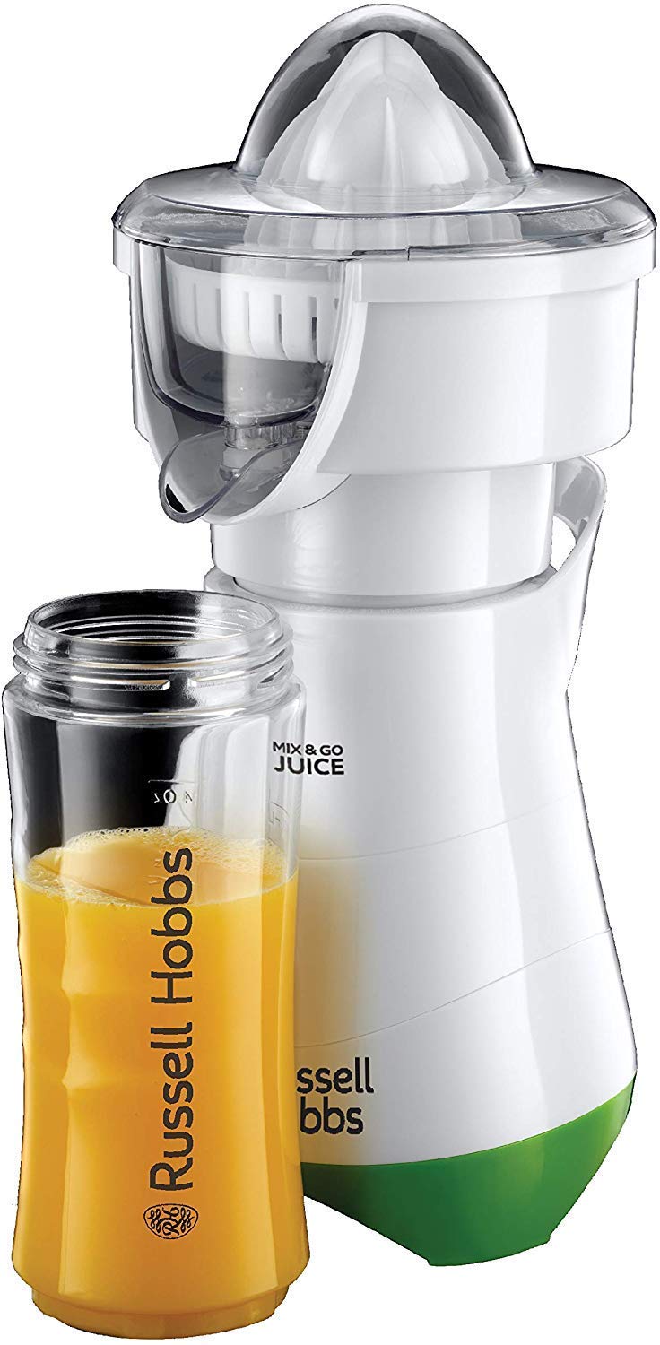 Blender 2-en-1 avec presse agrume Blender 2-en-1 avec fonction presse-agrumes + 2 Gourdes de transport - Russell Hobbs 21352-56