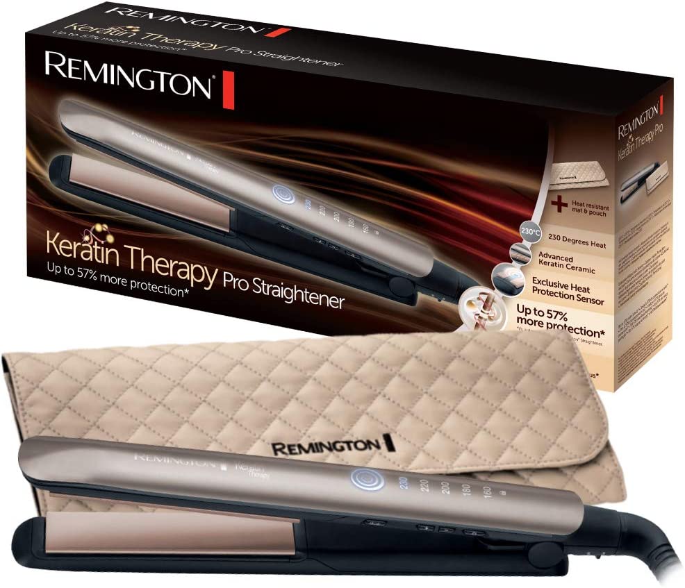  Lisseur à cheveux plaques céramiques - Therapy Pro Remington S8590