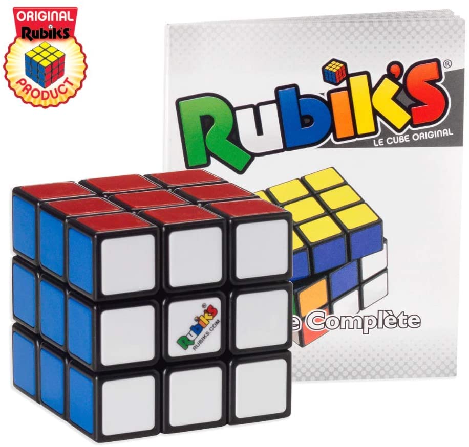  Rubik's Cube Officiel 3x3 avec un Guide d'aide