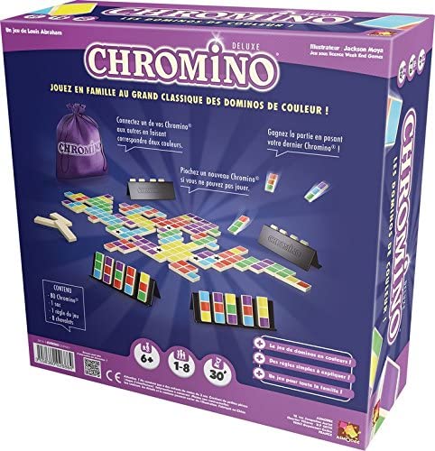  Chromino Deluxe - Les dominos colorés - Jeu de réflexion