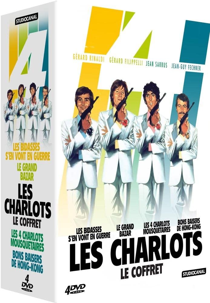  Coffret 4 DVD Les Charlots - Films Mythiques