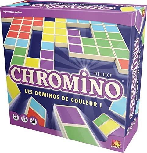  Chromino Deluxe - Les dominos colorés - Jeu de réflexion