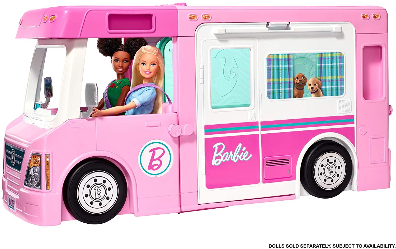  Le Camping-Car de Barbie - Véhicule 3-en-1 - Vendu avec 50 Accessoires