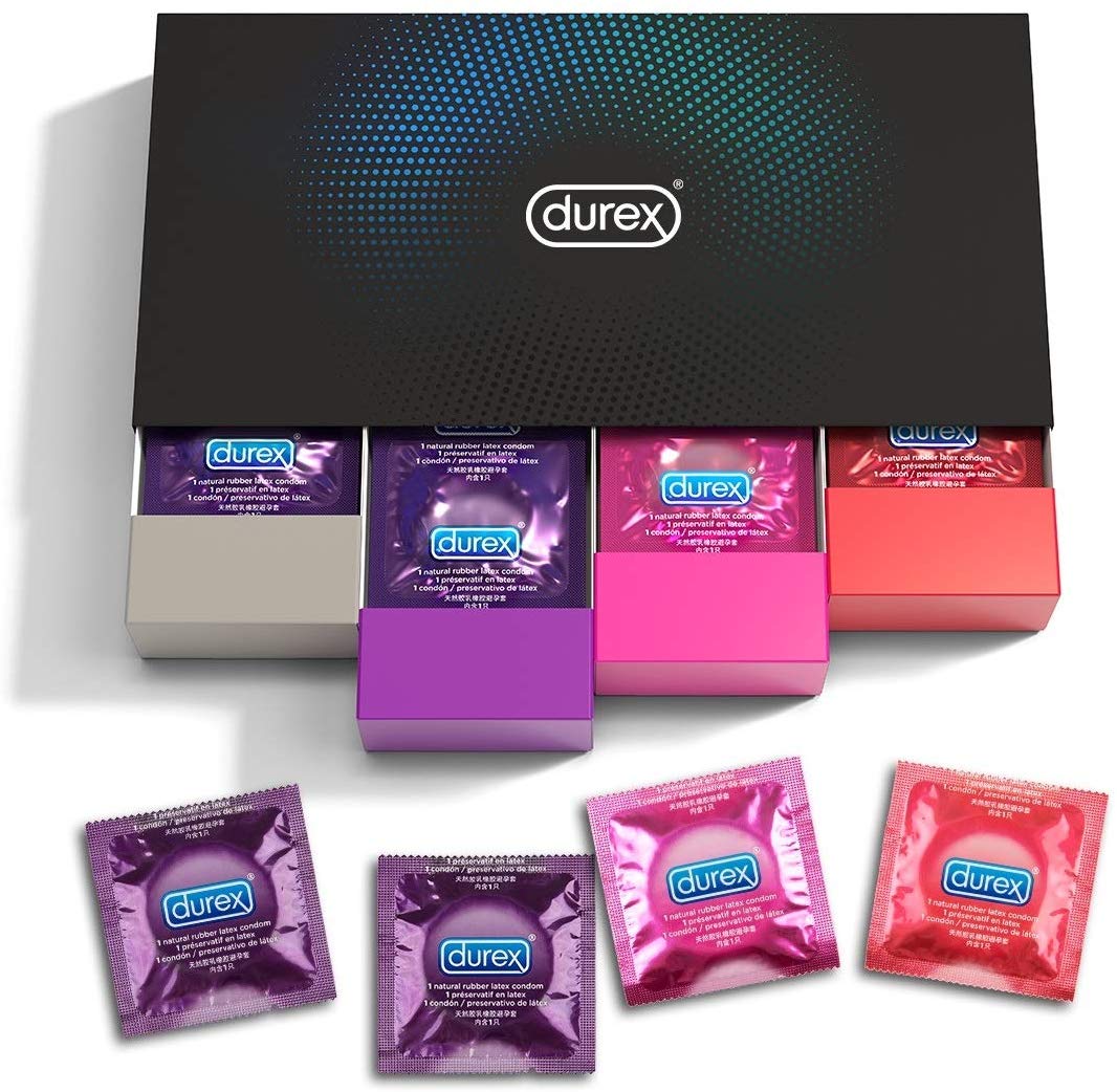 coffret de préservatif MANIX - 4 modèles différents Assortiment de 40 préservatifs DUREX - Fun Explosion