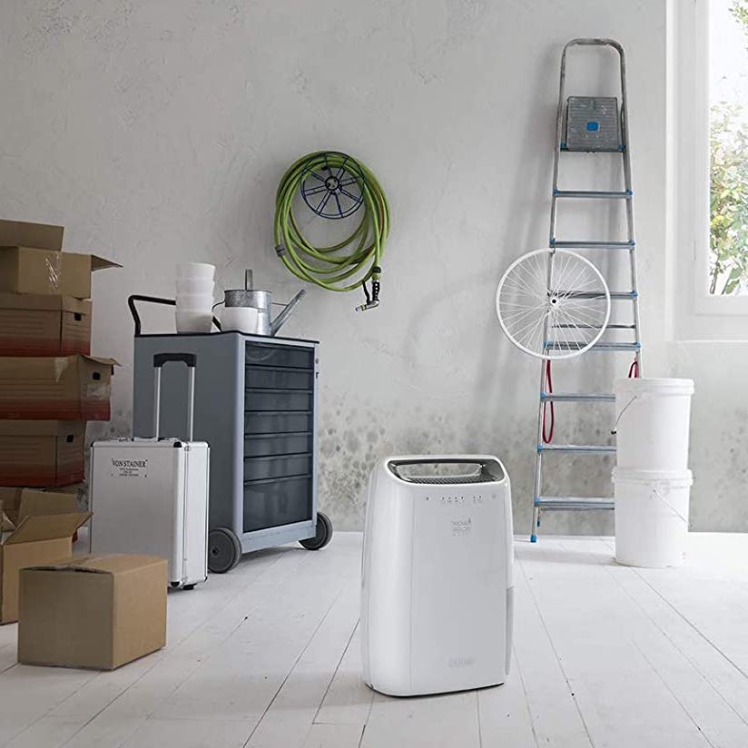  Déshumidificateur électrique au gaz naturel avec fonction sèche linge - DELONGHI DEX214F