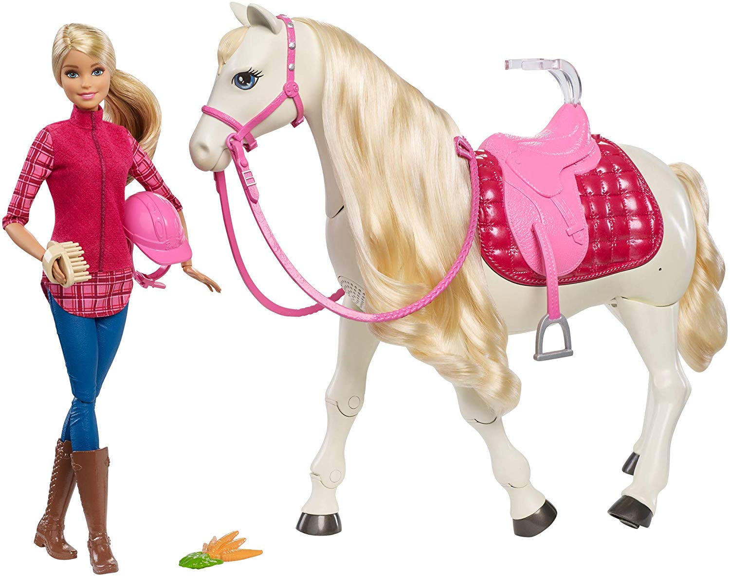  Poupée Barbie Dreamhorse - Barbie et le Cheval interactif - Jouet