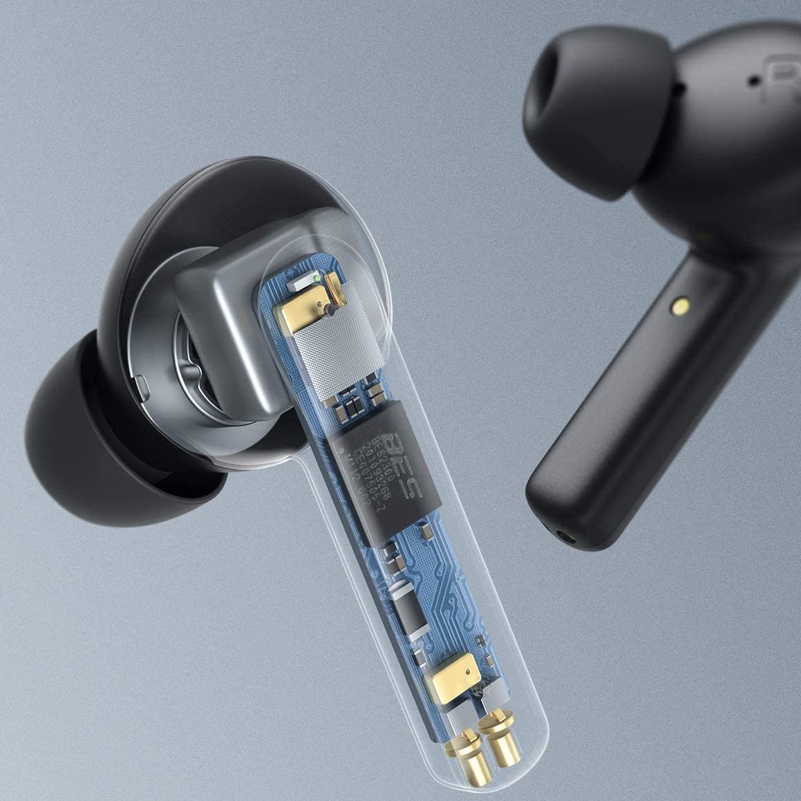  Écouteurs Bluetooth sans Fil avec boîtier - EP-N5 - Coloris Noir - AUKEY
