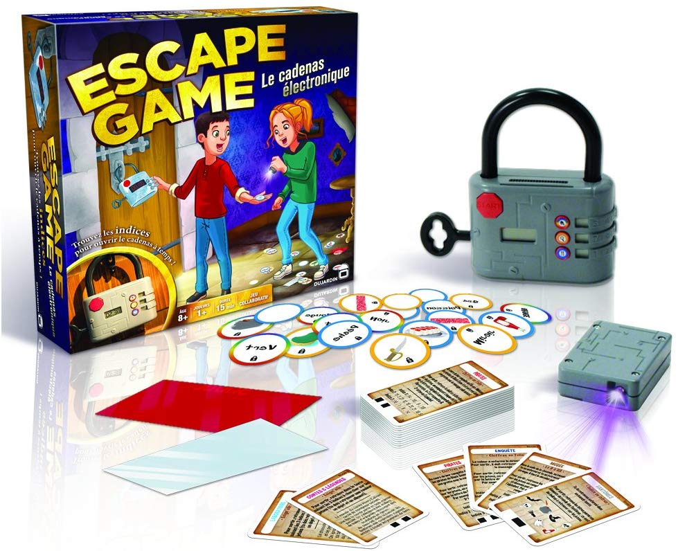 Escape Game pour enfants - Le cadena électronique Le cadenas électronique - Escape Game pour Enfants - DUJARDIN