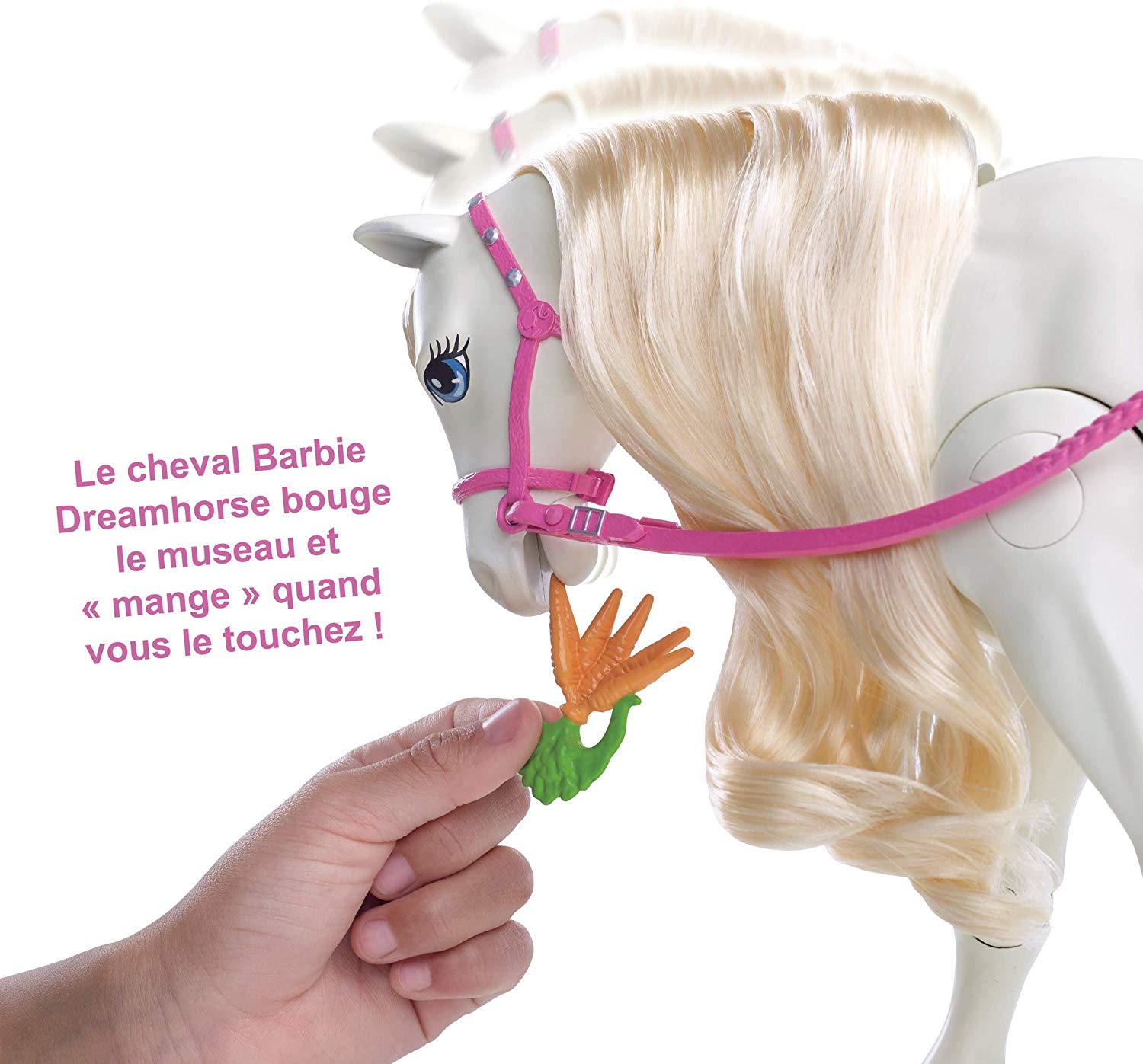  Poupée Barbie Dreamhorse - Barbie et le Cheval interactif - Jouet