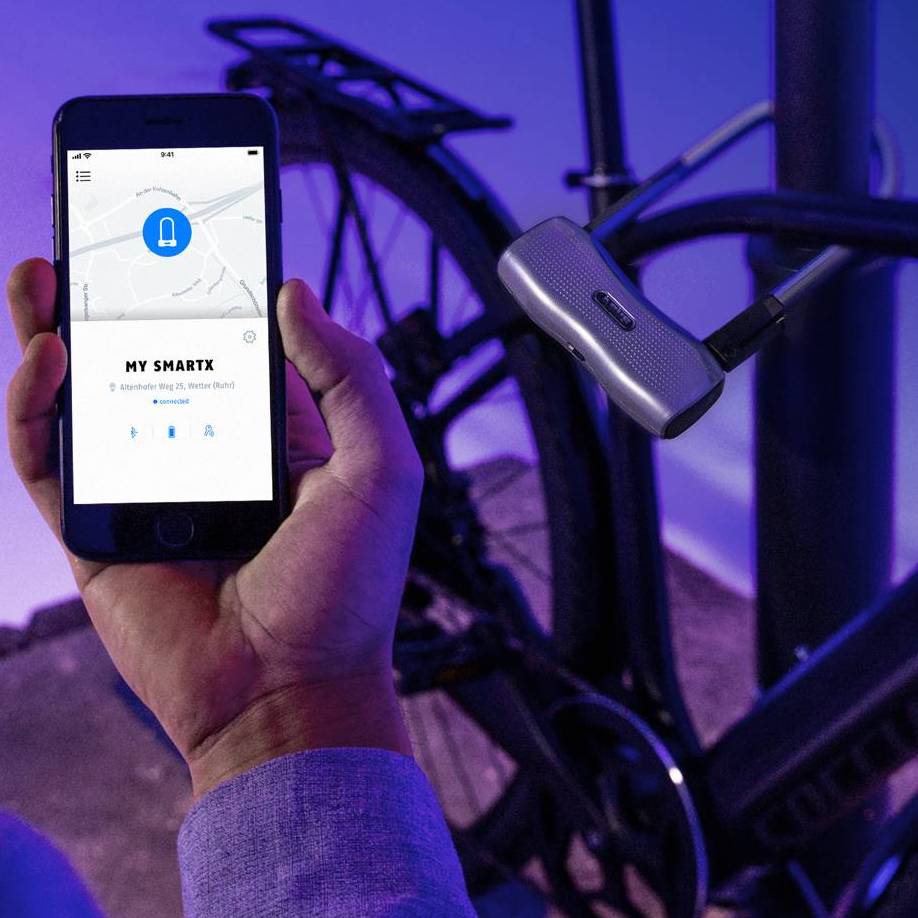  Antivol connecté pour vélo - Bluetooth et Alarme - Abus 770A SmartX - Homologué