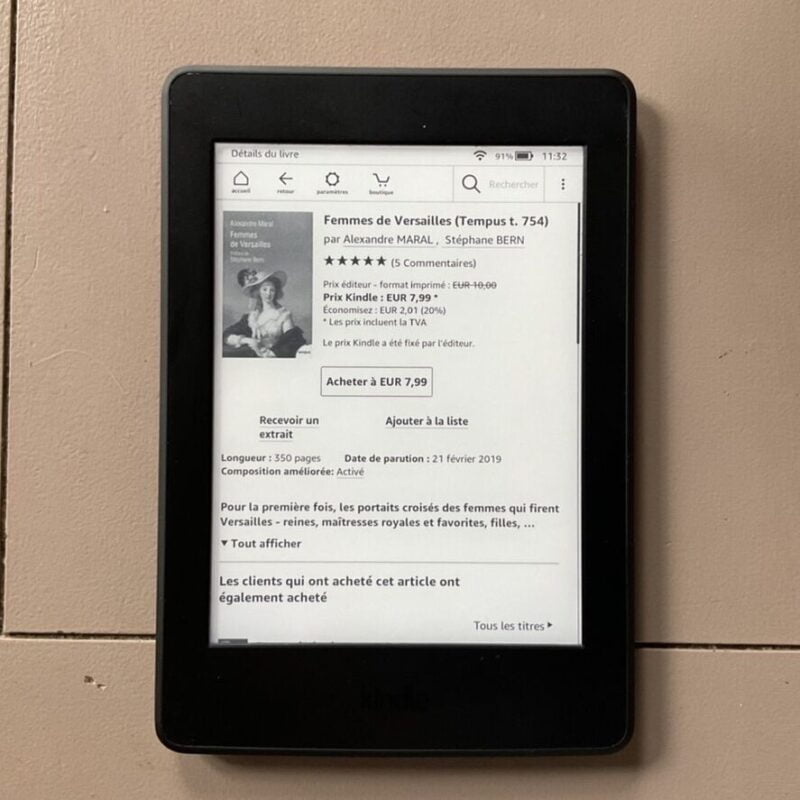 La boutique Kindle - liseuse Amazon