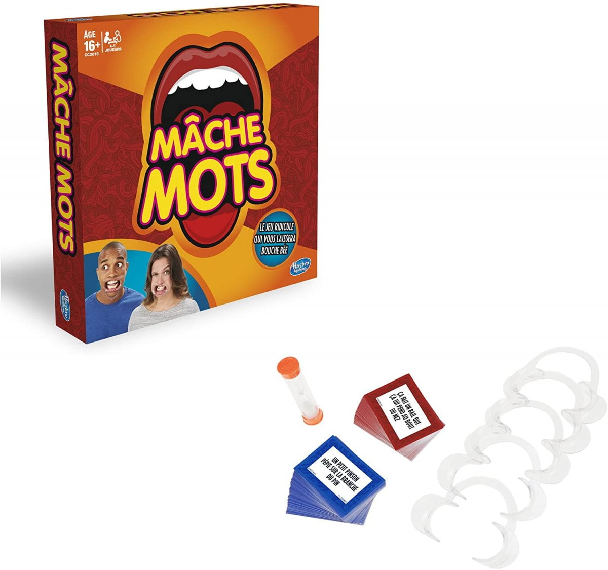  Mâche-mots - Le jeu avec écarteur de dentiste