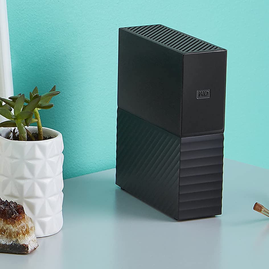  My Book - Disque dur externe de bureau avec sauvegarde - 10 To - WESTERN DIGITAL