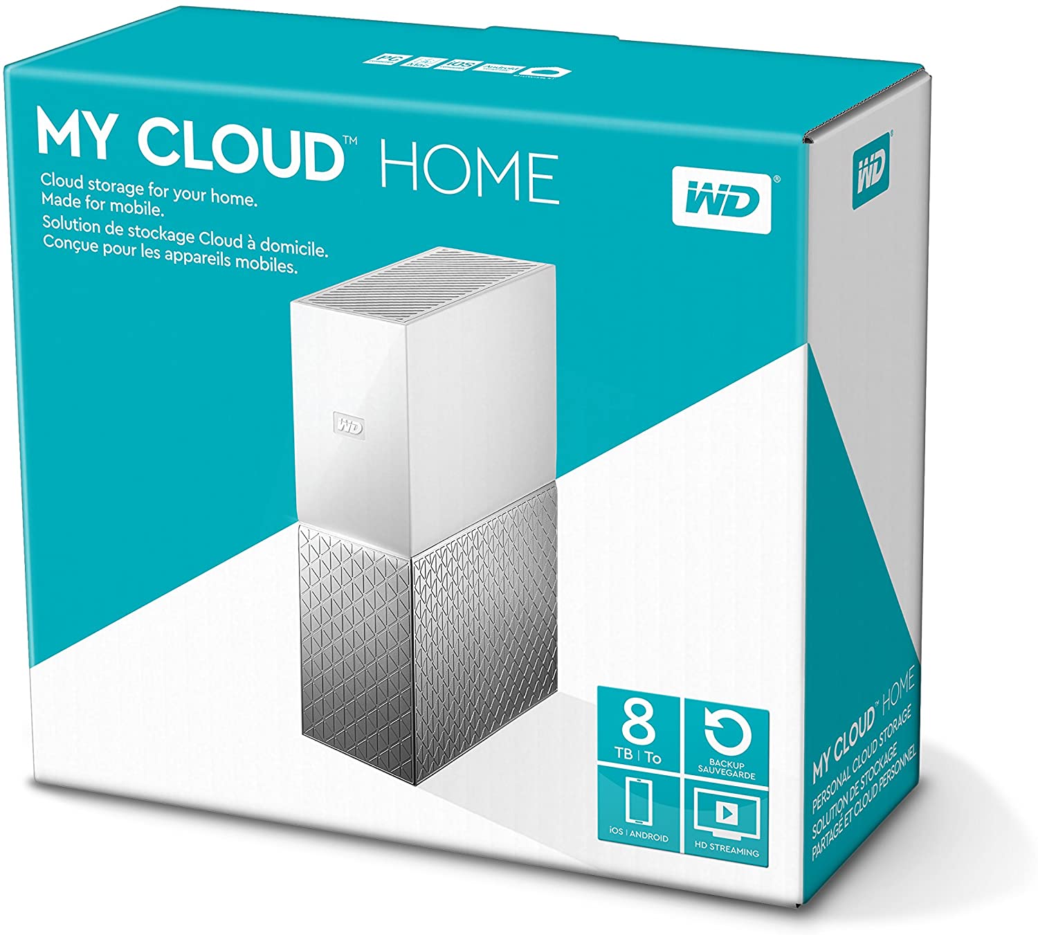  Disque dur de bureau - My Cloud Home Cloud Personnel - 2 à 20To - Western Digital