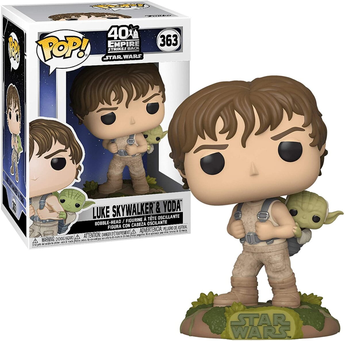  Pop! Vinyl Star Wars - Luke Skywalker & Yoda - 363