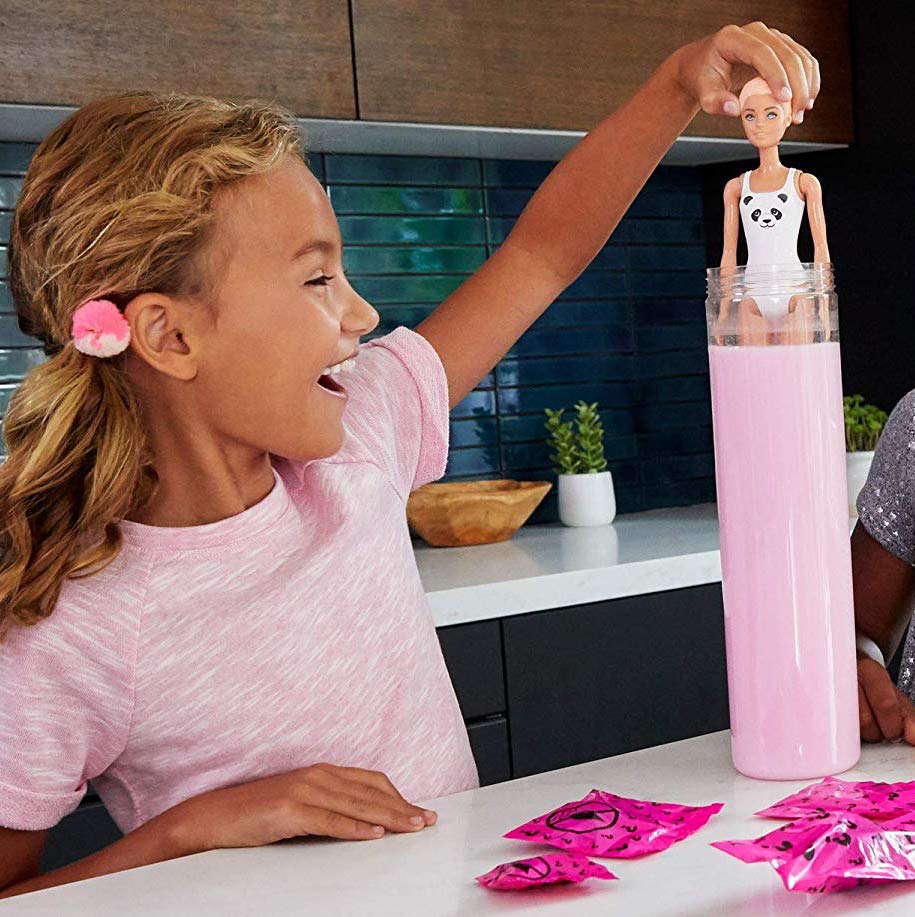 Poupée Barbie Color Reveal - Box surprise avec 7 éléments mystère