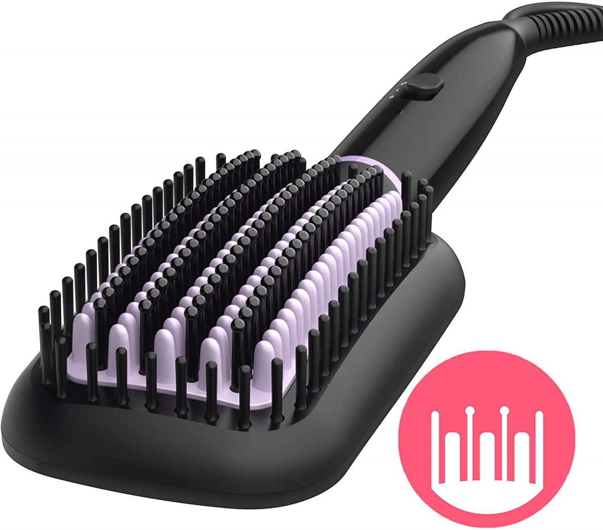  Brosse lissante pour cheveux - Philips BHH880/00 - Céramique et tourmaline