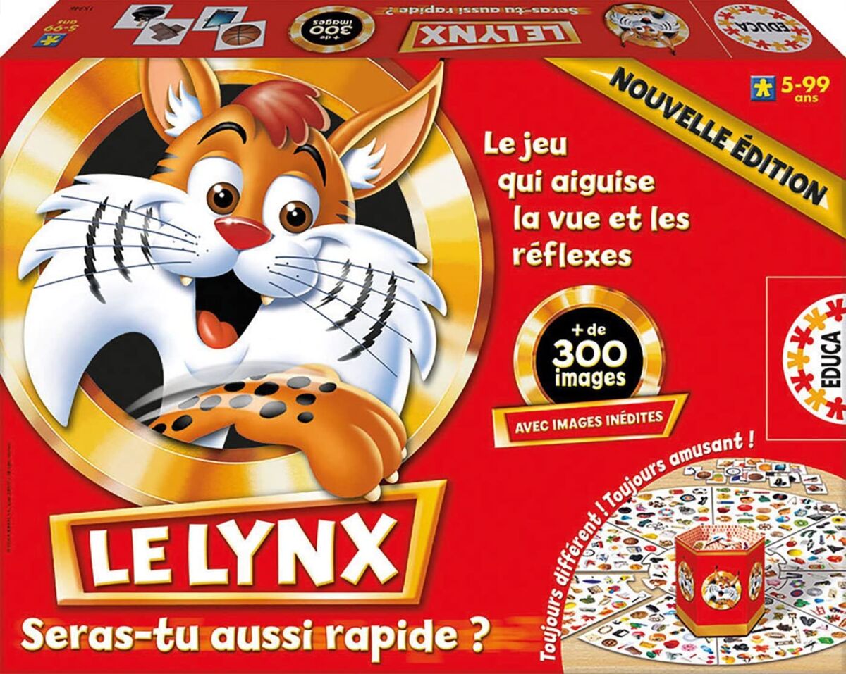  Le Lynx - Jeu d'observation pour les enfants