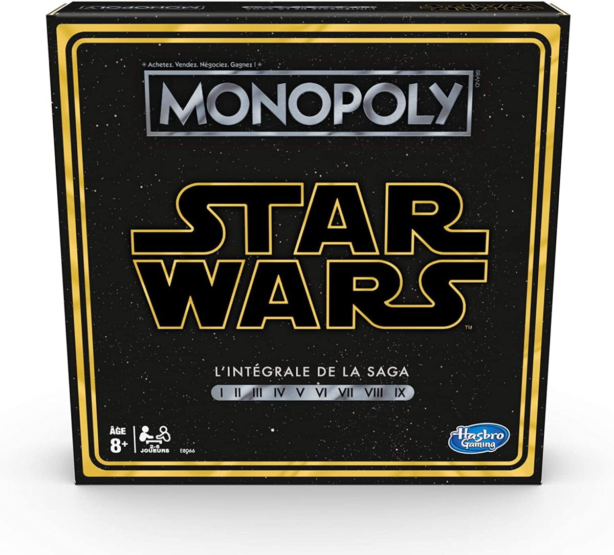  Monopoly Star Wars Saga - Jeu de societe - Version française