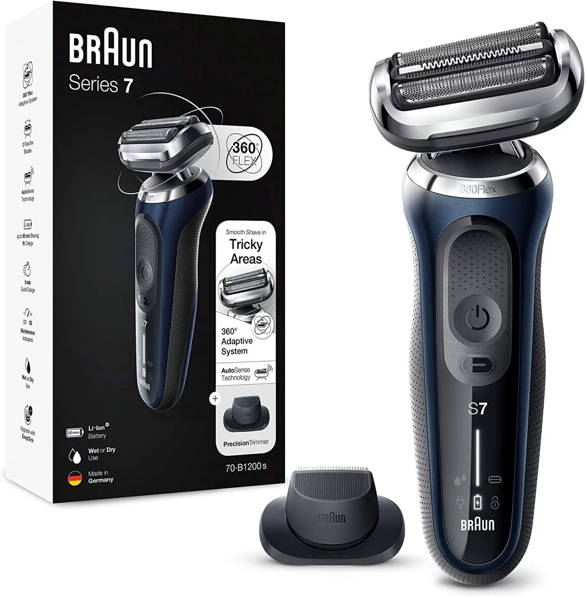 Braun Series 7 70-B1200s Braun Series 7 70-B1200s - Rasoir électrique Tête Flex