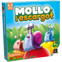  Mollo L'escargot - Jeu de société pour jeunes enfants
