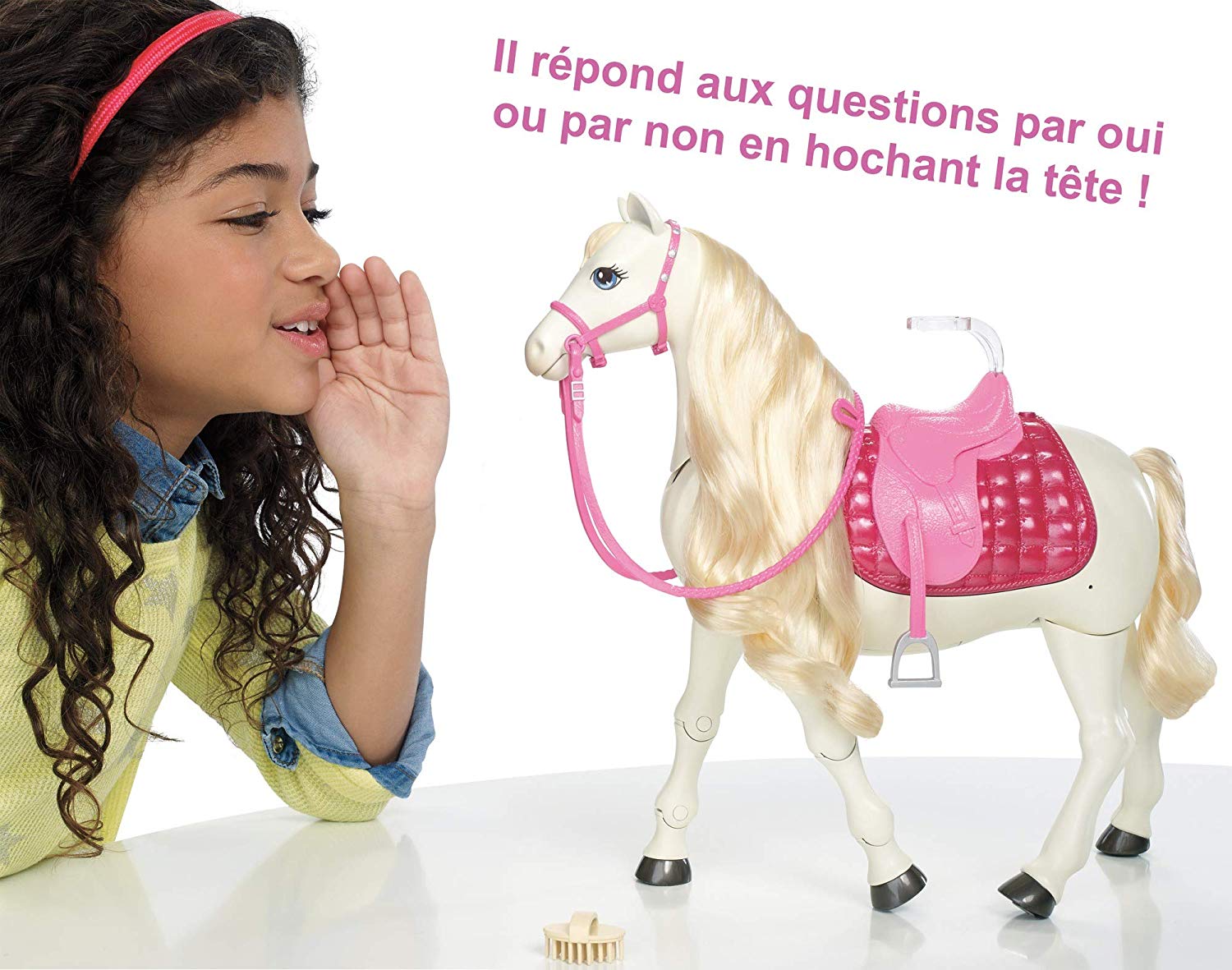  Poupée Barbie Dreamhorse - Barbie et le Cheval interactif - Jouet