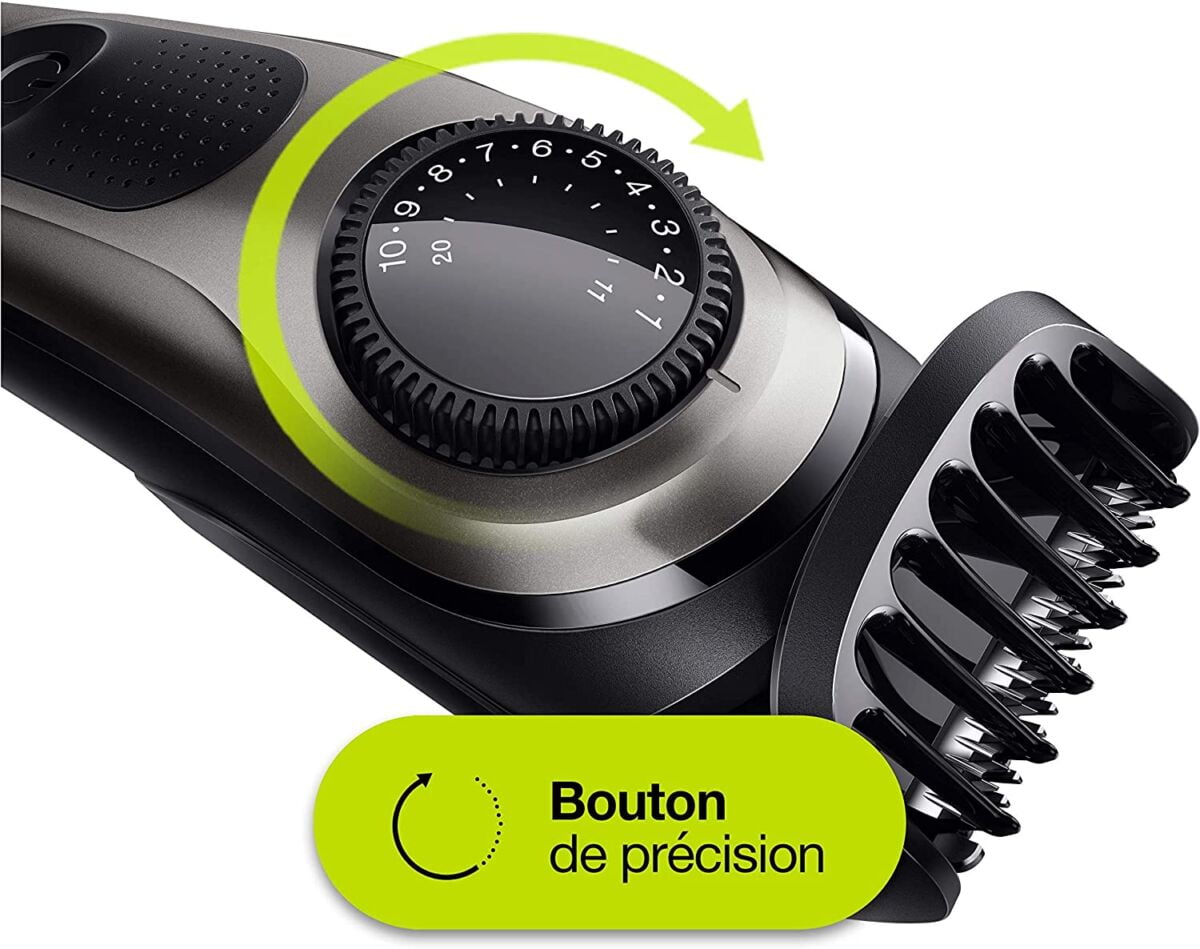  Tondeuse à Barbe et Cheveux sans fil pour Barbe moyenne - BRAUN BT7240