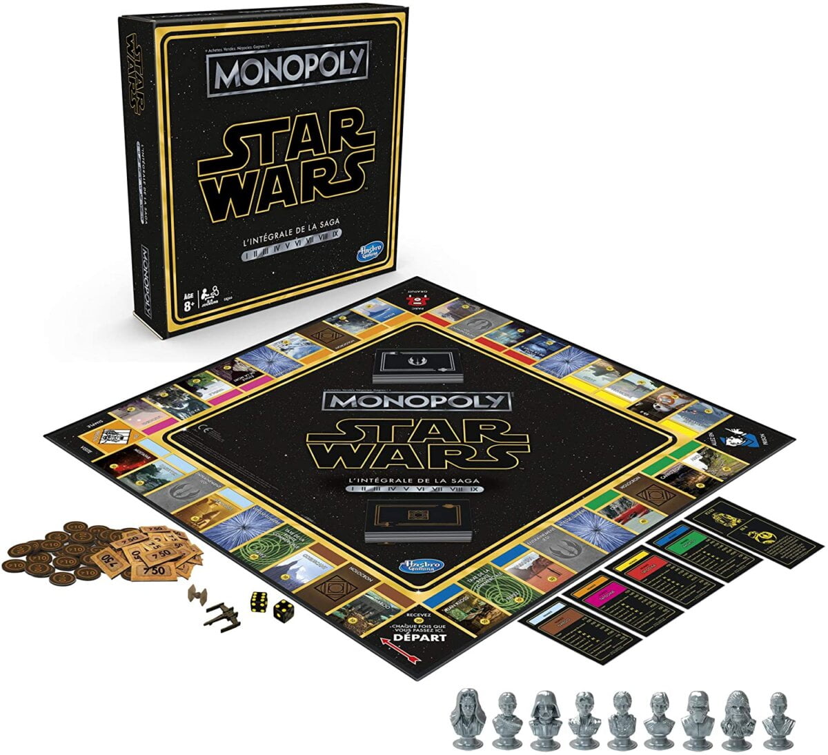  Monopoly Star Wars Saga - Jeu de societe - Version française