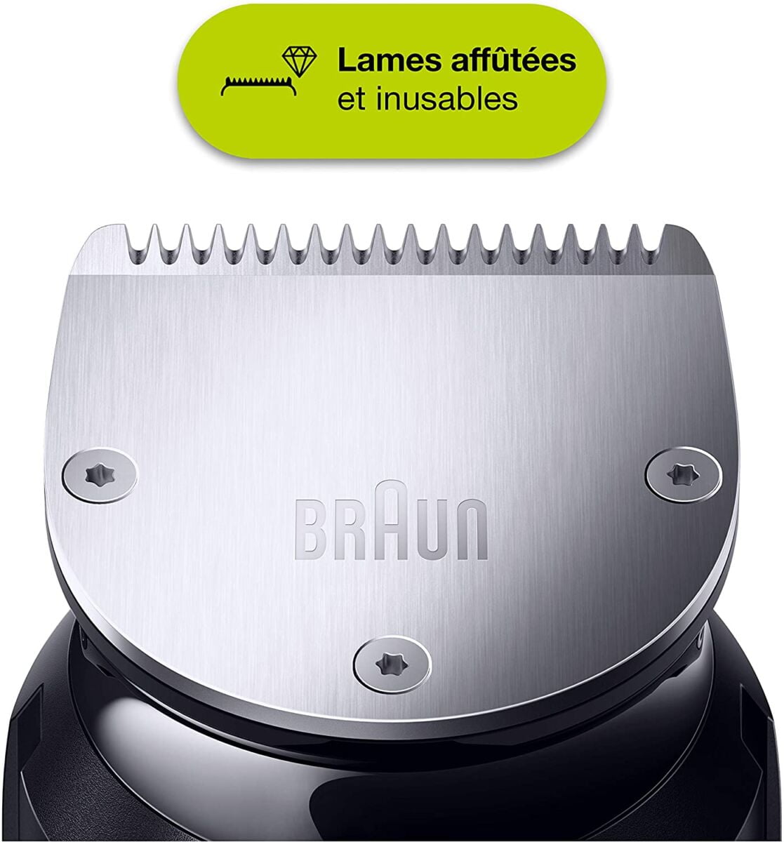  Tondeuse à Barbe et Cheveux sans fil pour Barbe moyenne - BRAUN BT7240