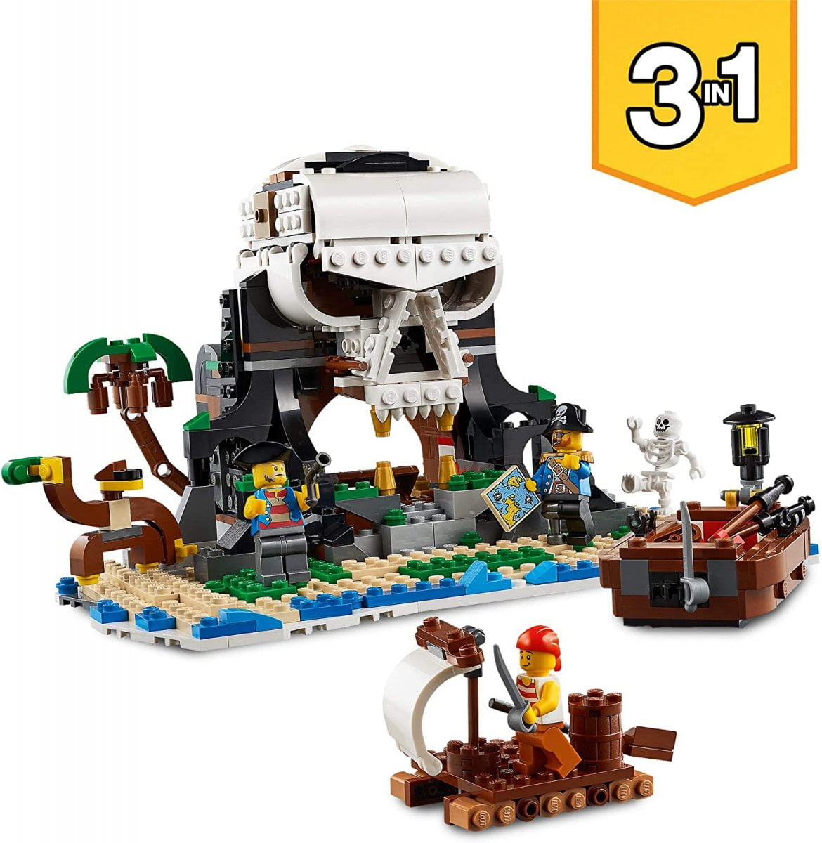  LEGO Bateau Pirates 3-en-1 - Dès 9 ans