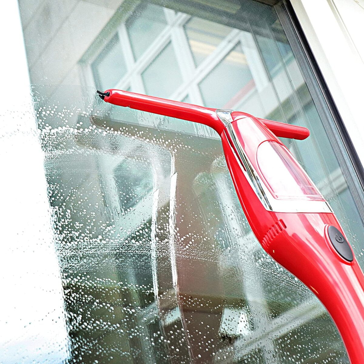  Nettoyeur Aspirateur de Vitres - Avec Pulvérisateur et manche téléscopique - STARK