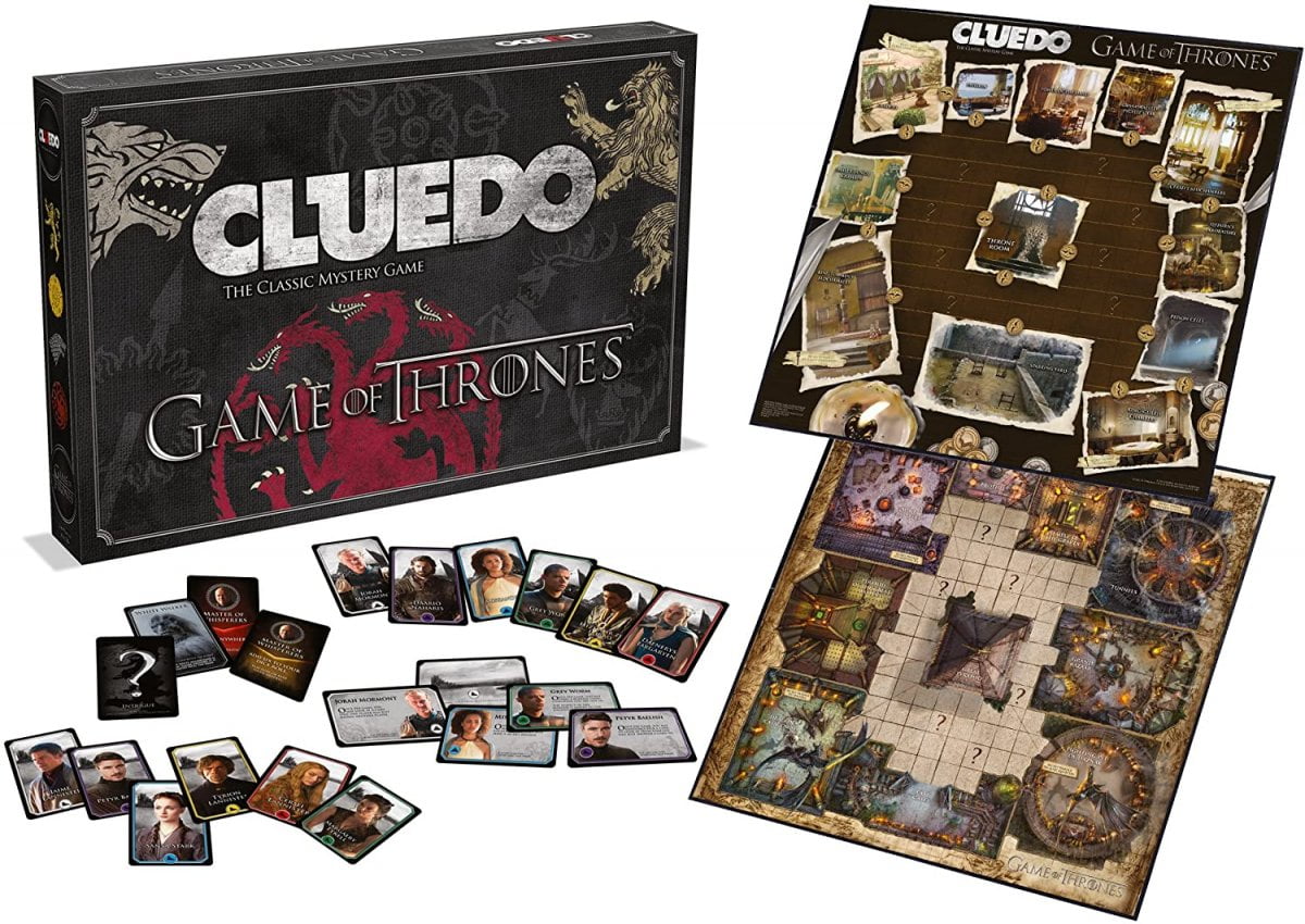  Jeu de société CLUEDO version GAME OF THRONES