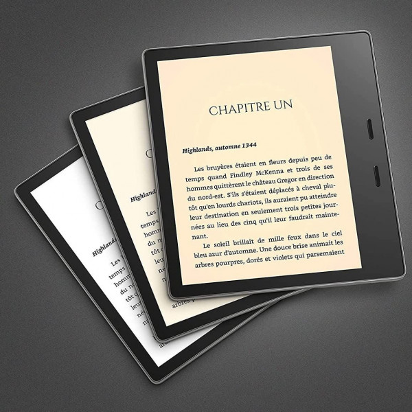 Kindle Oasis - liseuse haut de gamme Liseuse Kindle Oasis 32 Go