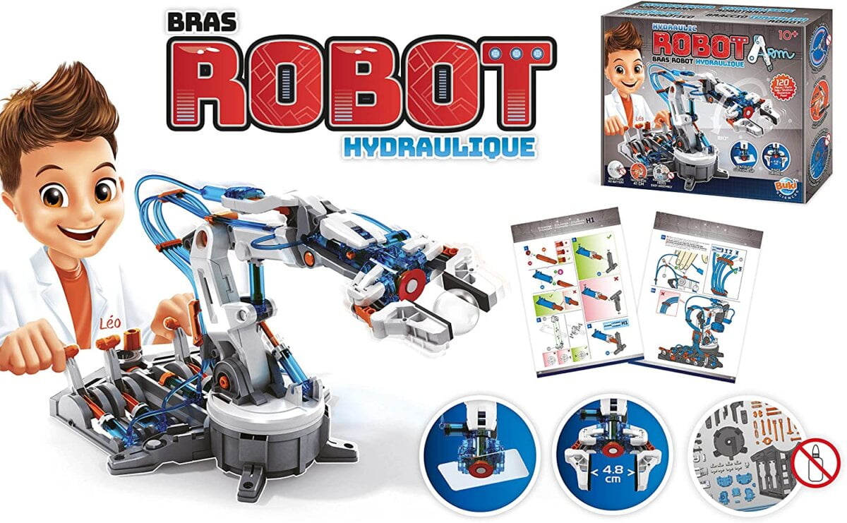  Bras robot articulé hydraulique à monter pour enfant - Buki