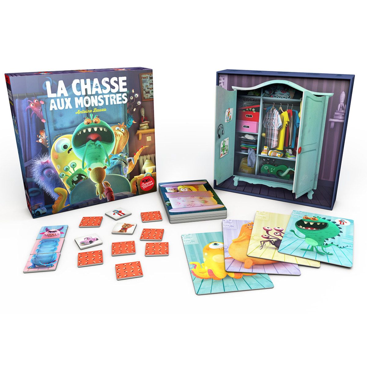  La Chasse aux monstres - Jeu de société Asmodee