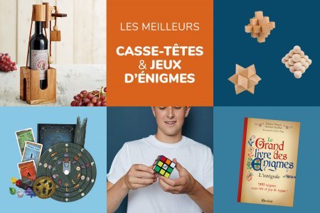 Guide des Meilleurs Casse-Têtes et Jeux d'Énigmes - Guide meilleurs casse tete chinois - Jeux et loisirs 2024