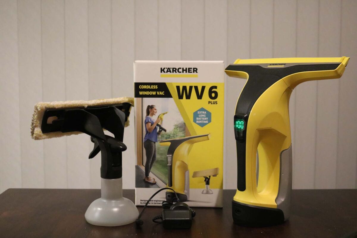 Test complet du nettoyeur de vitre Karcher WV6 Plus