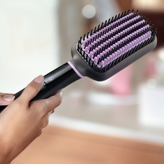  Brosse lissante pour cheveux - Philips BHH880/00 - Céramique et tourmaline