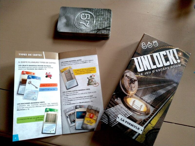 Test des jeux escape game UNLOCK