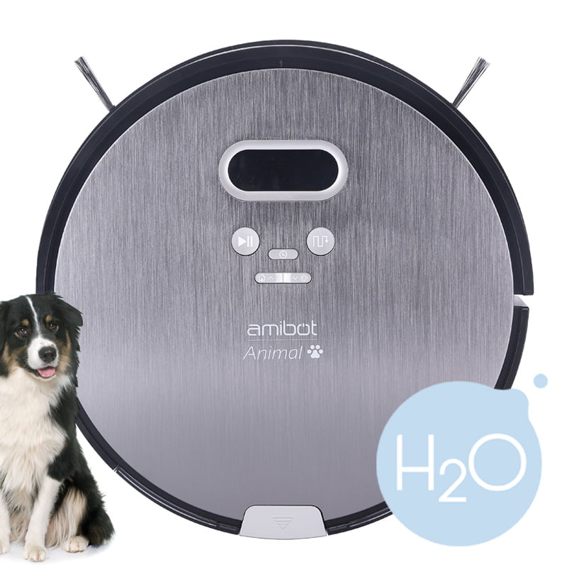  Aspirateur Robot AMIBOT Animal Premium H2O - Spécial poils d'animaux