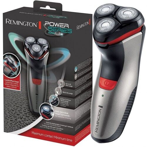  Remington Power Serie Aqua Plus PR1350 - Rasoir électrique 3 têtes