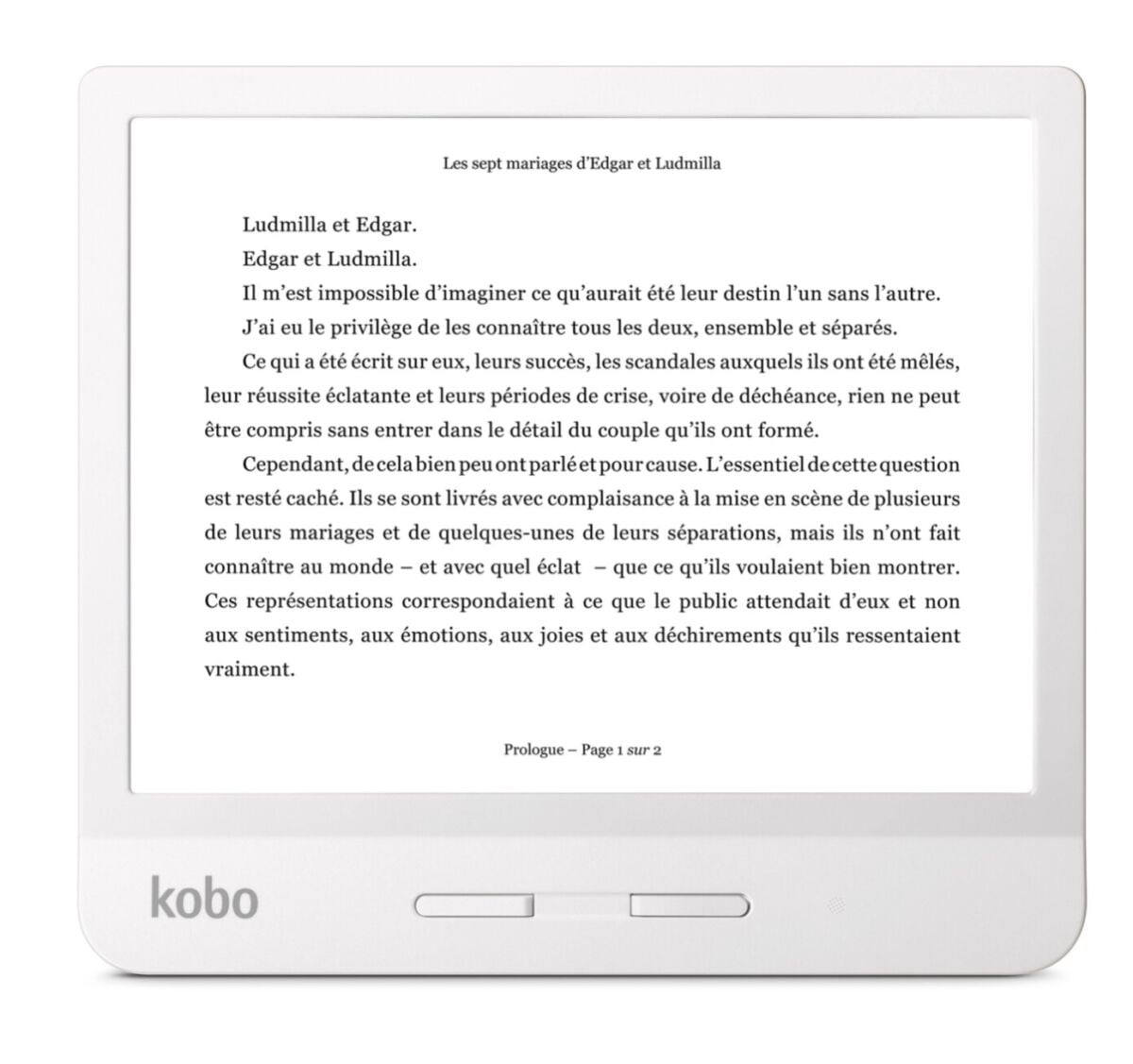  Liseuse Kobo LIBRA H2O - 7 pouces HD