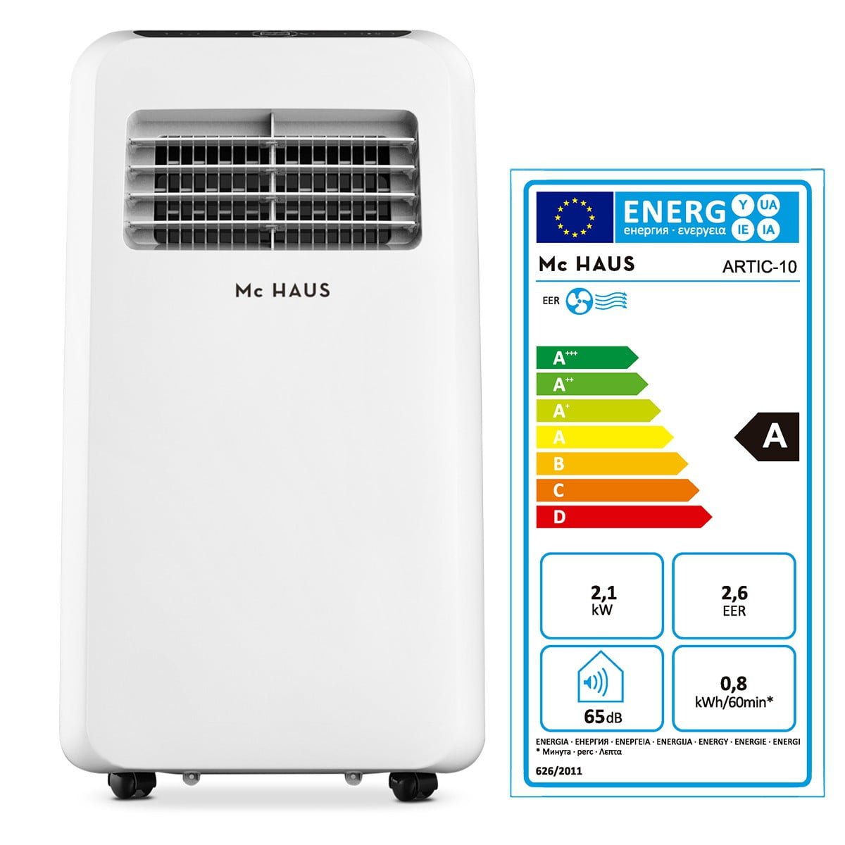  Climatiseur mobile 7000 BTU classe A - ARTIC-10 MC HAUS