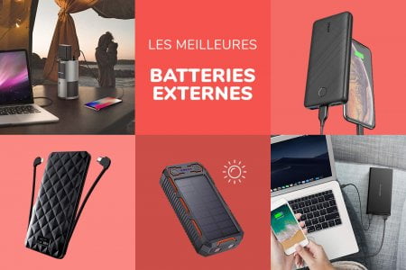 Comparatifs des meilleurs batteries externes / chargeurs de secours haute capacité pour smartphone et tablette