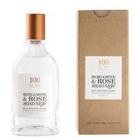 COLOGNE - BERGAMOTE ET ROSE SAUVAGE - 50ML Eau de parfum - Cologne à la Bergamote et Rose sauvage 50ML - 100BON