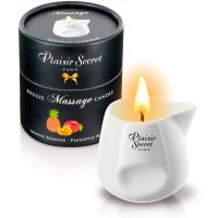 Bougie de massage parfum exotique Bougie de Massage Gourmande Parfum Exotique Ananas Mangue